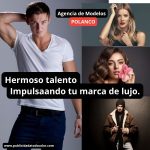 Collage de cuatro modelos profesionales, dos hombres y dos mujeres. Agencia de modelos en Polanco para impulsar marcas de lujo de www.publicidadatodocolor.com