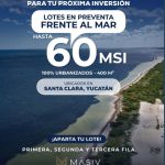 Terrenos de Inversión en la Playa | Santa Clara, Yucatán
