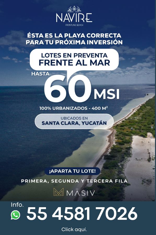 Terrenos de Inversión en la Playa | Santa Clara, Yucatán